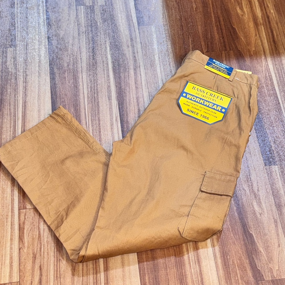 Men's Tan Cargo Pants